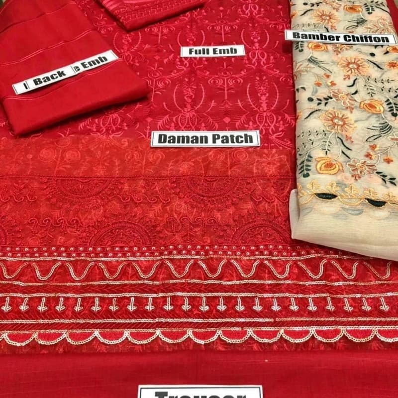 3pcs beautiful suit Embroidery