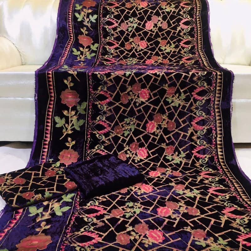 3 pcs plachi velvet suit