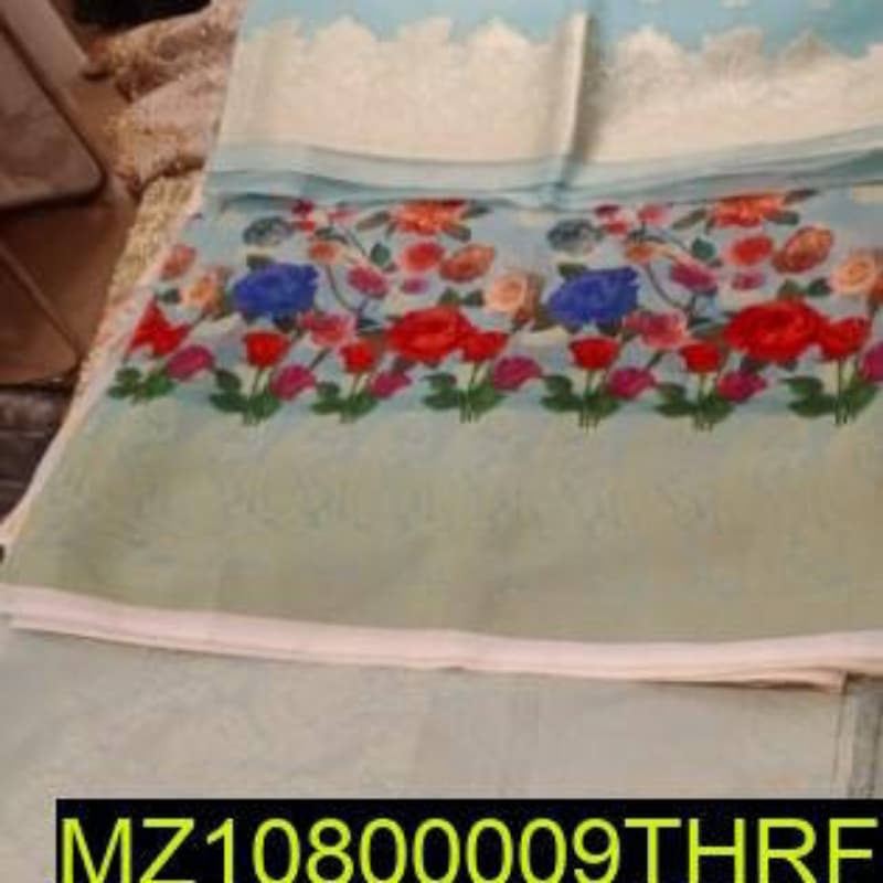 3 pcs Jacquard Banarasi suit