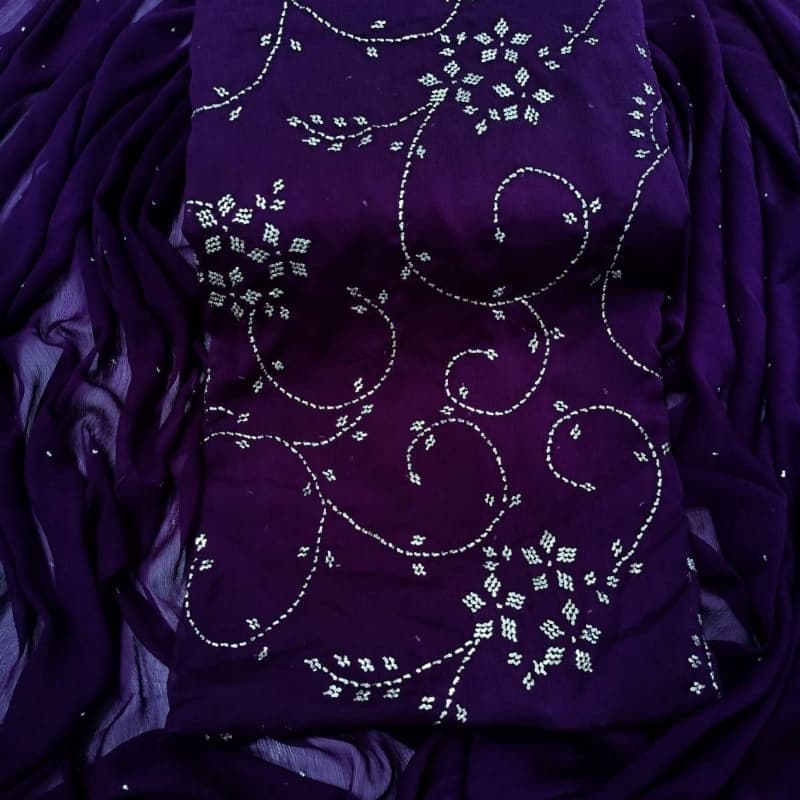 2 pcs soft crinkle suit