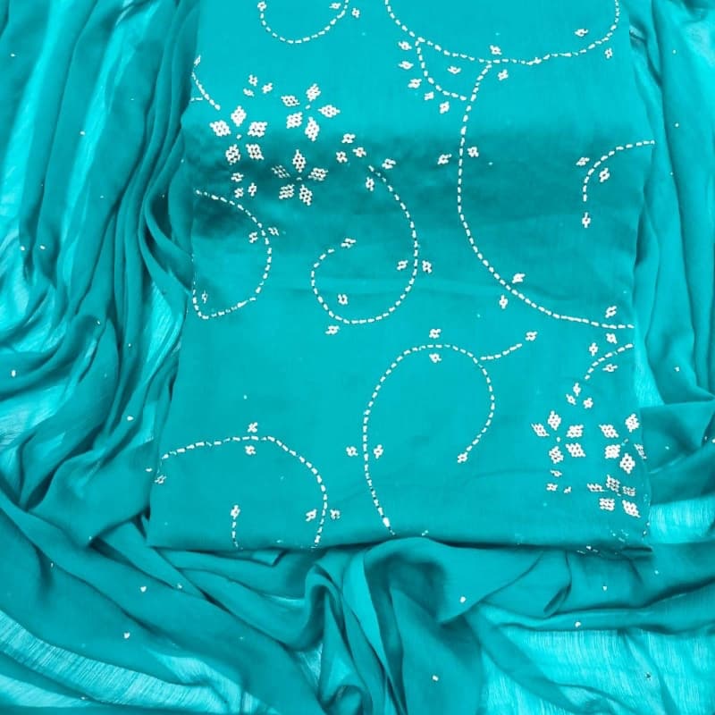 2 pcs soft crinkle suit