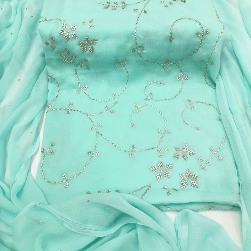 2 pcs soft crinkle suit
